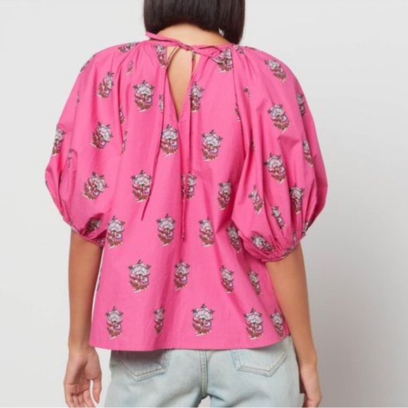 Rhode Rowan top hot pink NWOT - Picture 2 of 8